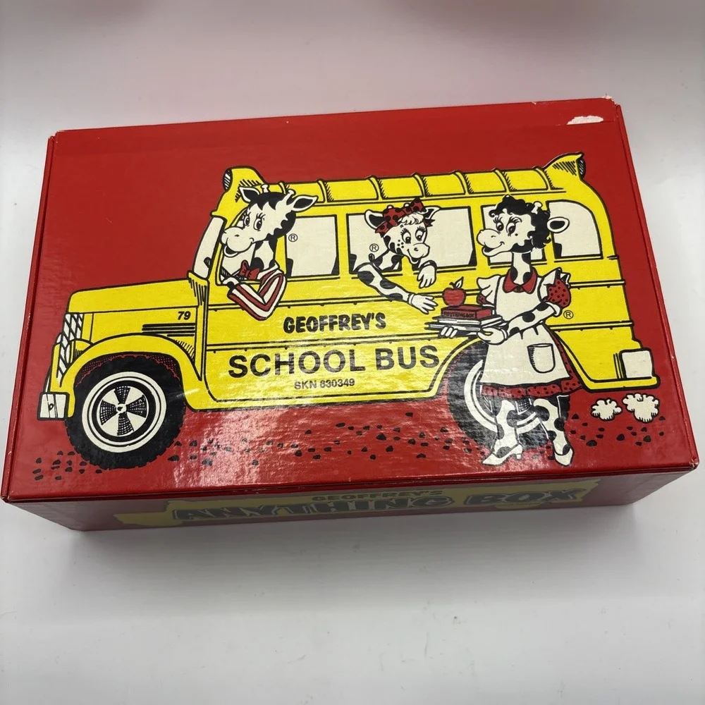 Vintage Geoffrey's Anything Box - 1973 Toys R Us Art‎ Storage Pencils Giraffe
